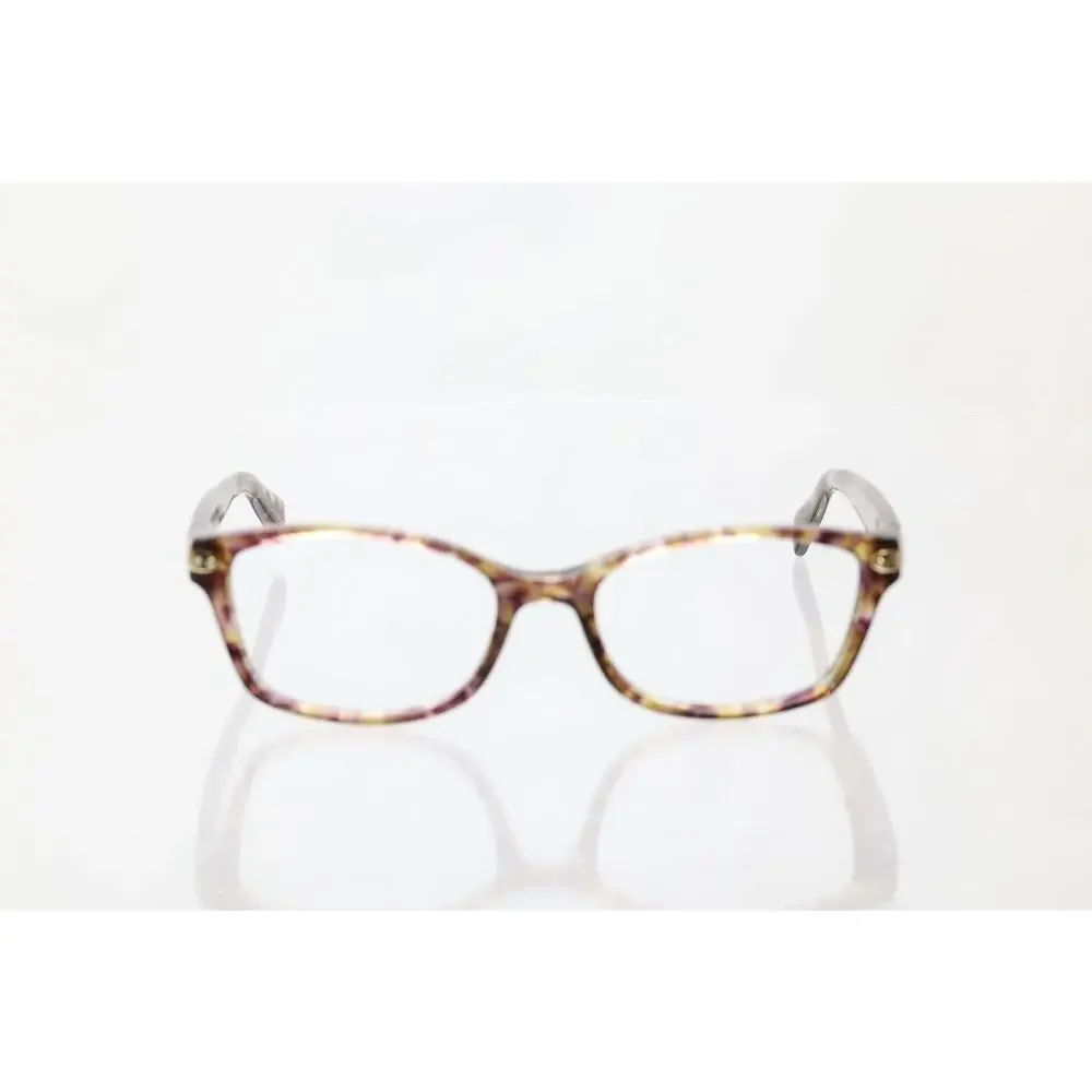Coach HC6065 5287 (Confetti Light Brown) 51-17-135mm Eyeglass FRAMES ONLY - GOOD